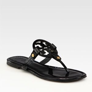 Tory Burch Patent Miller Sandals